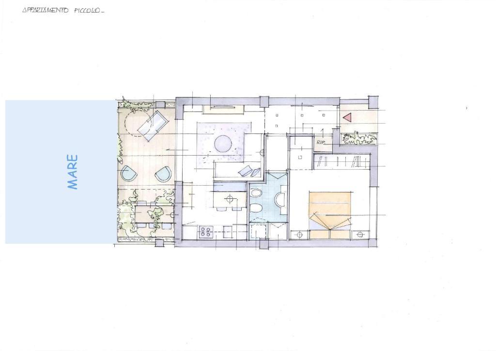 بورتو توريس Residence Lungomare المظهر الخارجي الصورة
